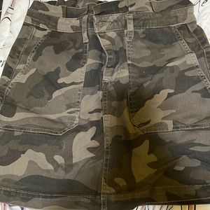 Camouflage skirt